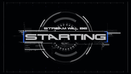 DarkOps Start Animated Stream Overlay Pack – Twitch, OBS & Streamlabs | Dark Gaming Overlay