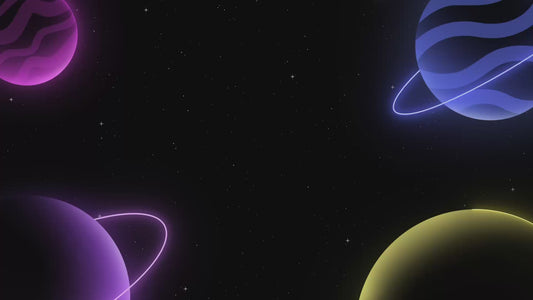 Minimal Galaxy Animated Stream Overlay Pack – Twitch, OBS & Streamlabs | Clean Space Streaming Graphics